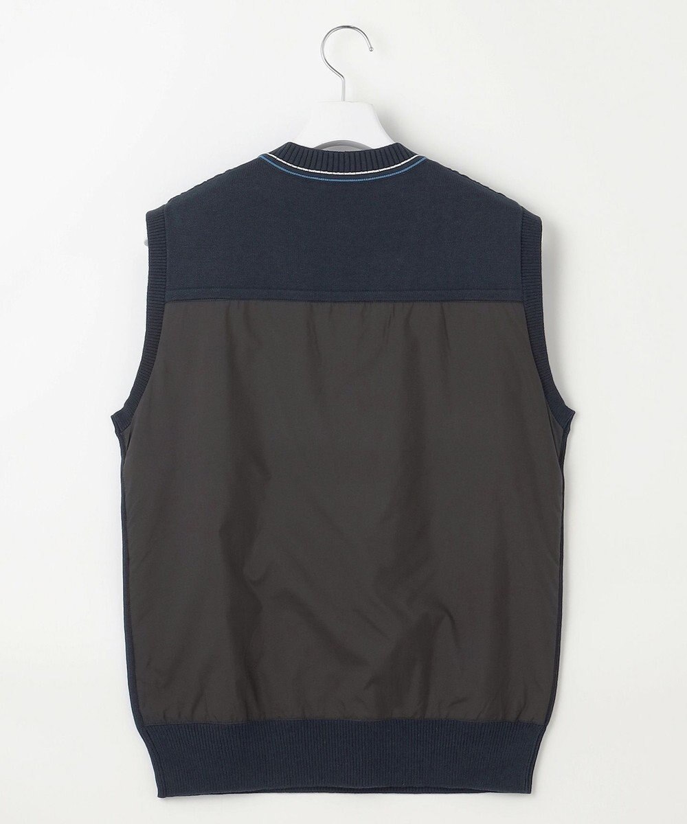 23区GOLF 【MEN】【ウォッシャブル】コットンブレンドニットベスト 