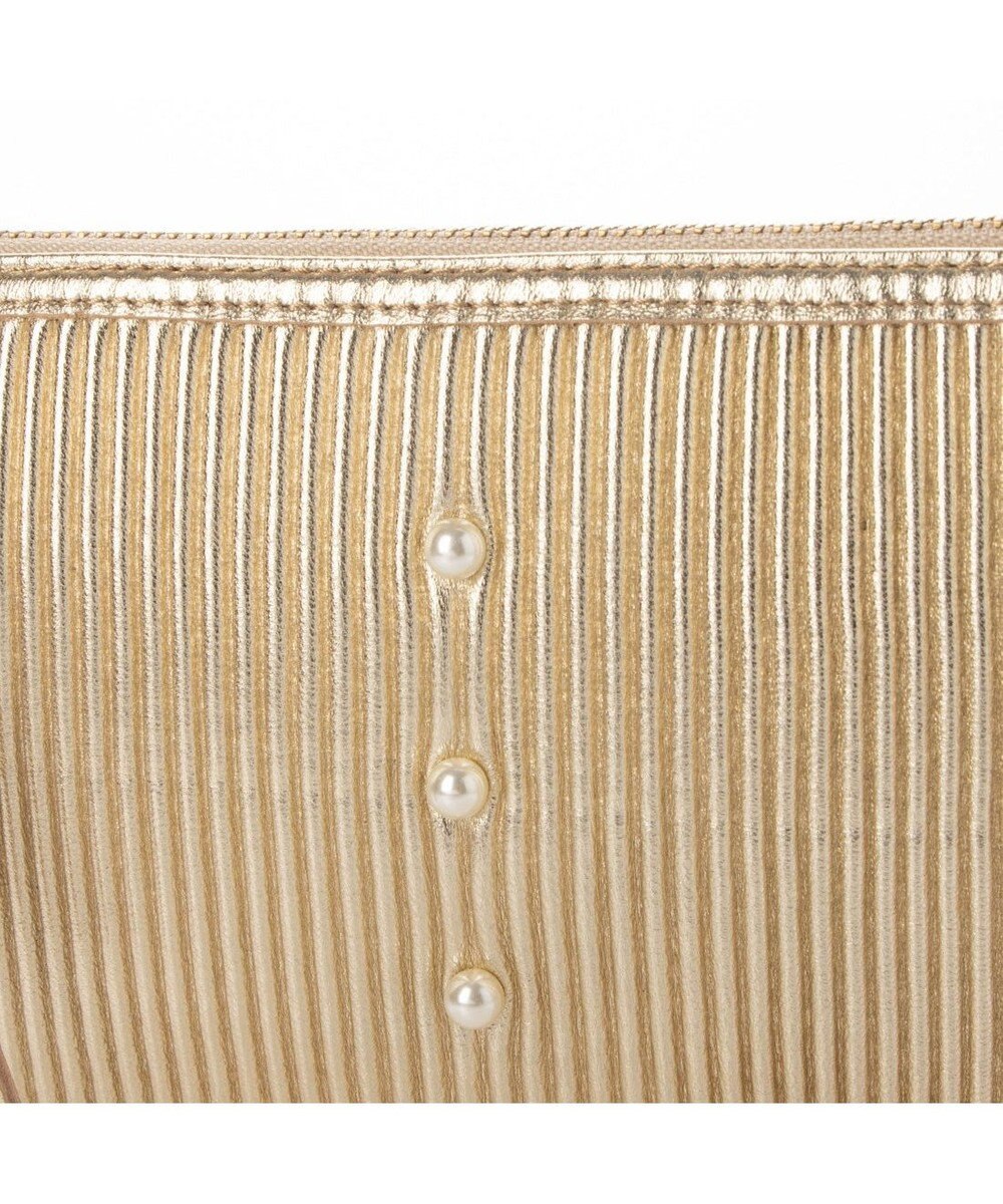 UNBILLION ペルケ perche / シーププリーツパール付き2wayショルダー 