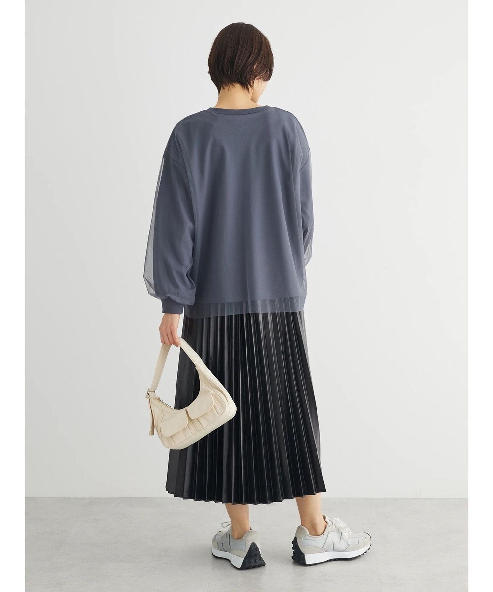 Green Parks ・ＥＬＥＮＣＡＲＥ　ＤＵＥ　メタリックプリーツスカート 