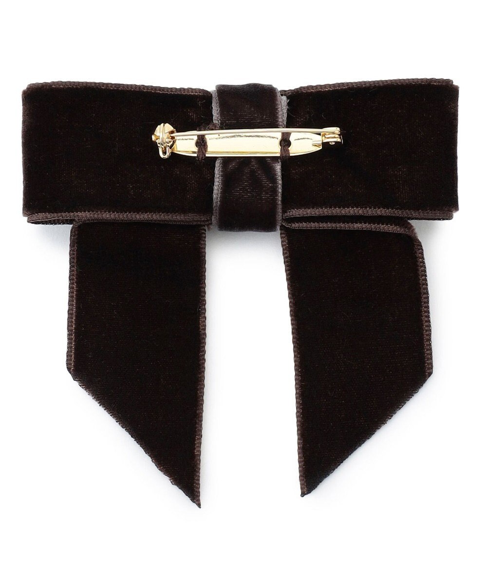 TOCCA 【ブローチ取り外し可】VELVET RIBBON FURTIPPET ティペット 