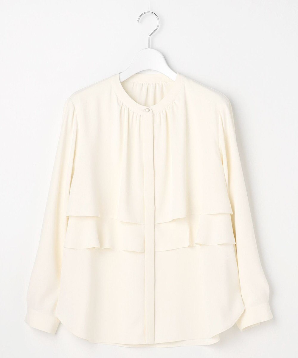 ANY SIS S ノーブルジョーゼット ブラウス 