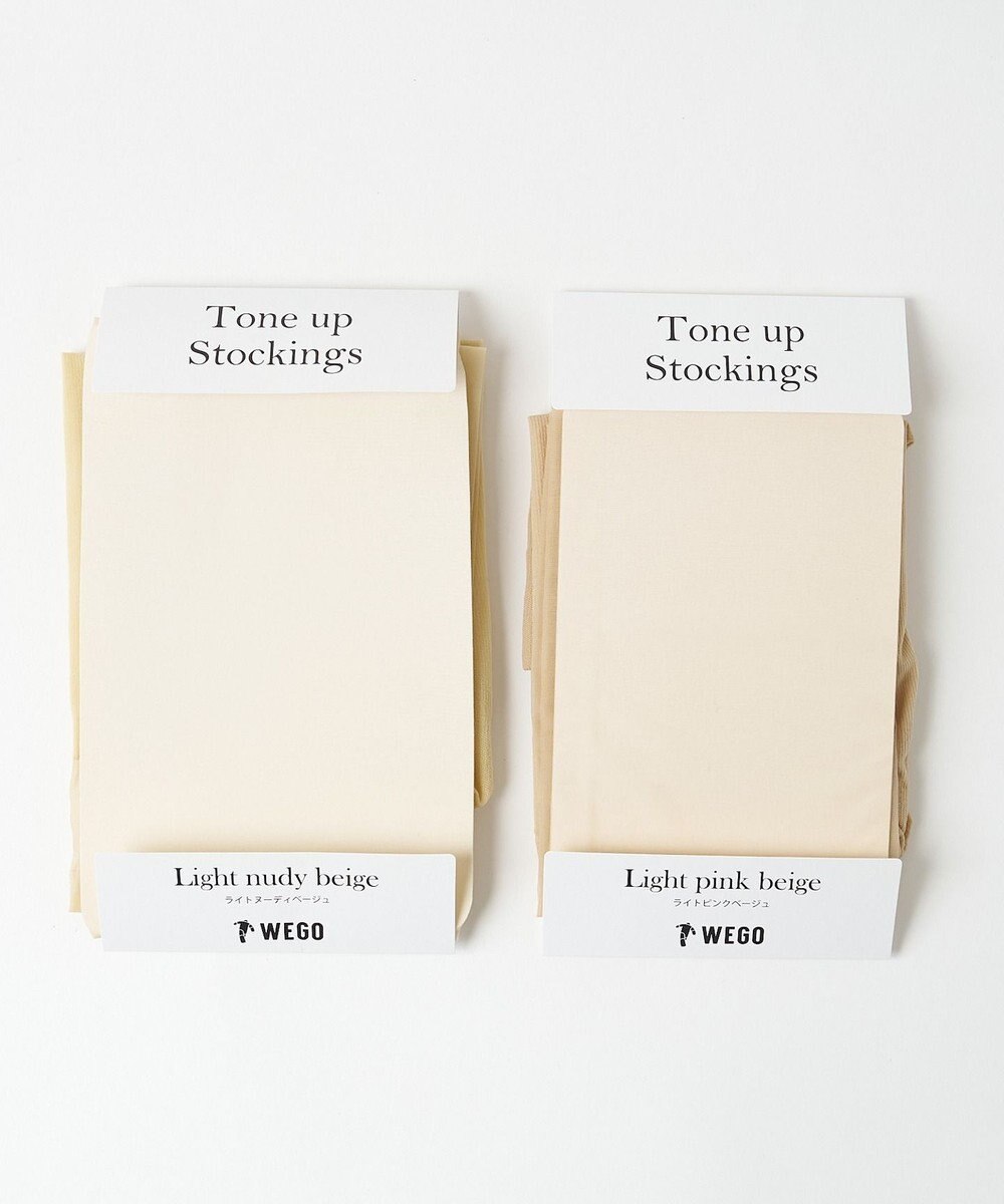 WEGO トーンアップストッキング 