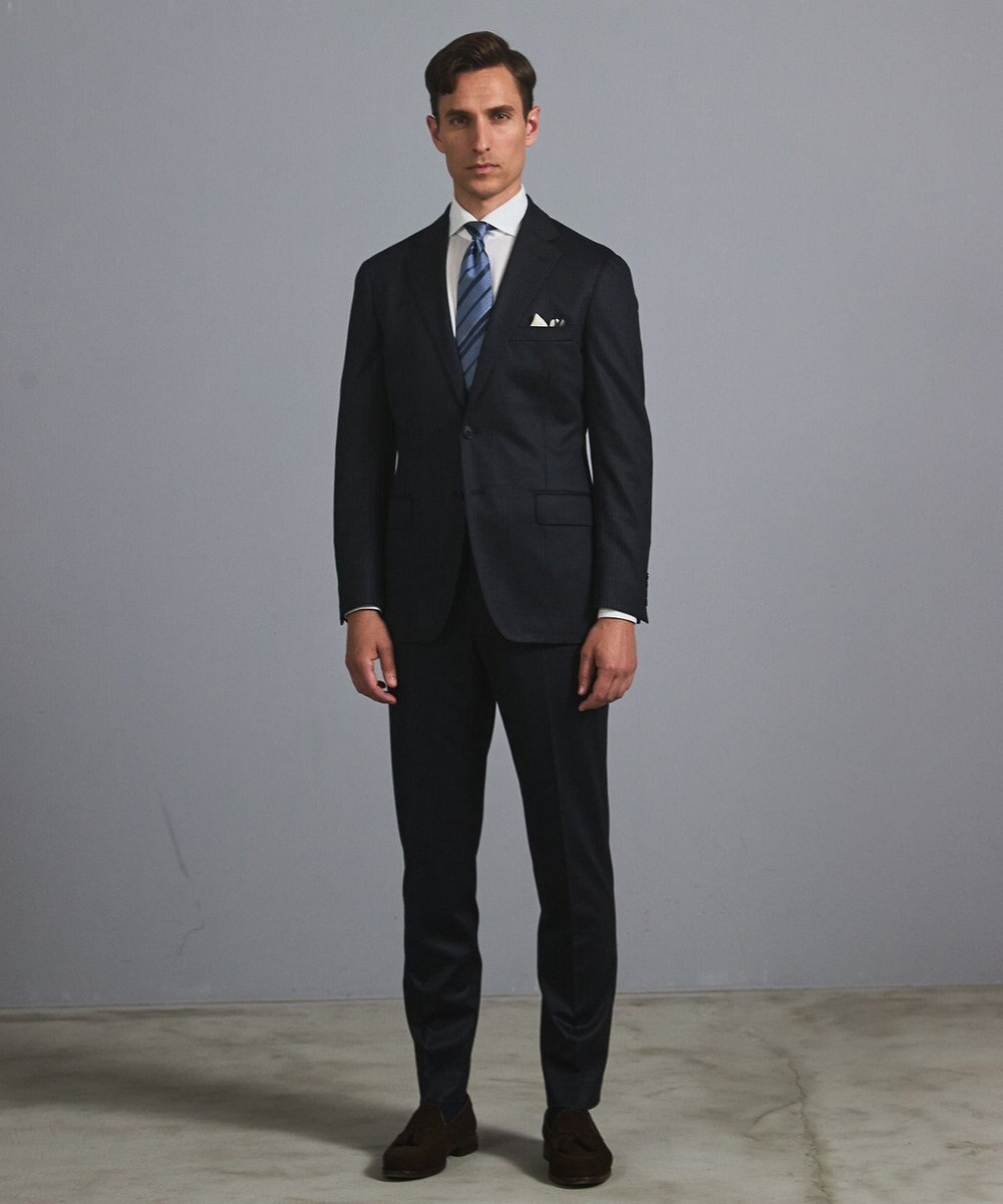 GOTAIRIKU 新柄/セットアップ対応【洗える/ストレッチ/シワになりにくい】ウォッシャブルジャージー セットアップジャケット_柄（25年モデル） 