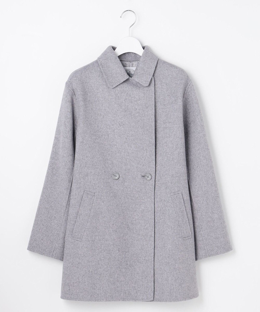 J.PRESS LADIES L ウールナイロンリバー テーラード コート 