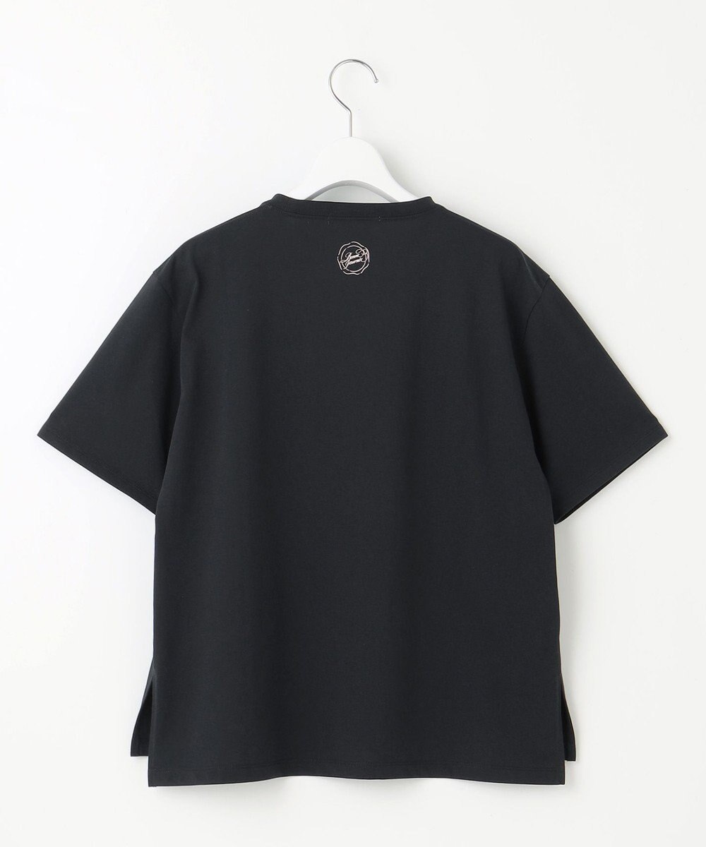 23区 【井波麻里衣さんコラボ】カリグラフィー プリント Tシャツ 