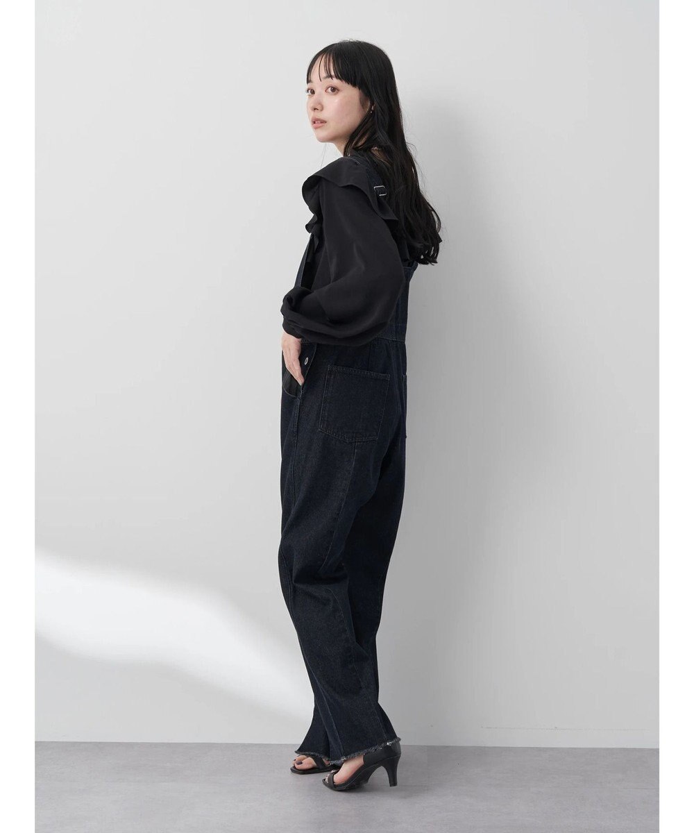 earth music&ecology オーバーオールデニム 