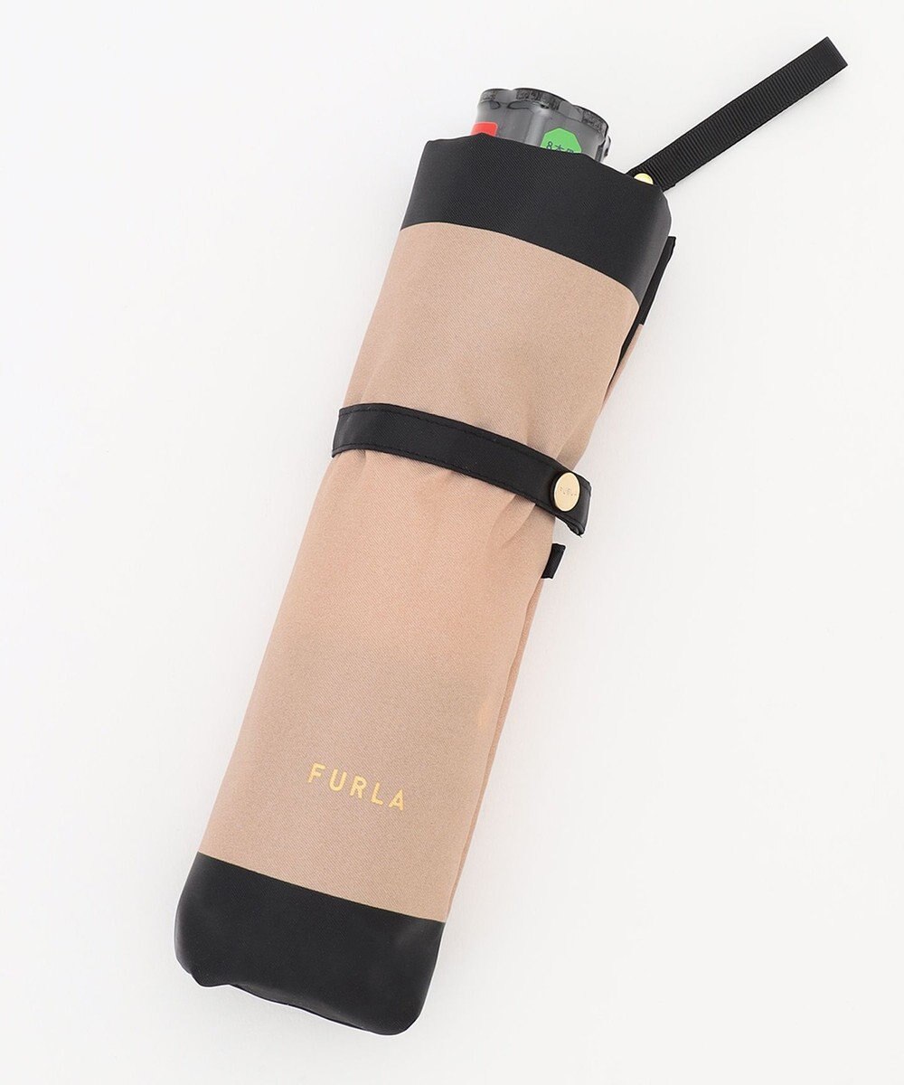 MOONBAT FURLA 【日本製】折りたたみ傘 カラーボーダー 