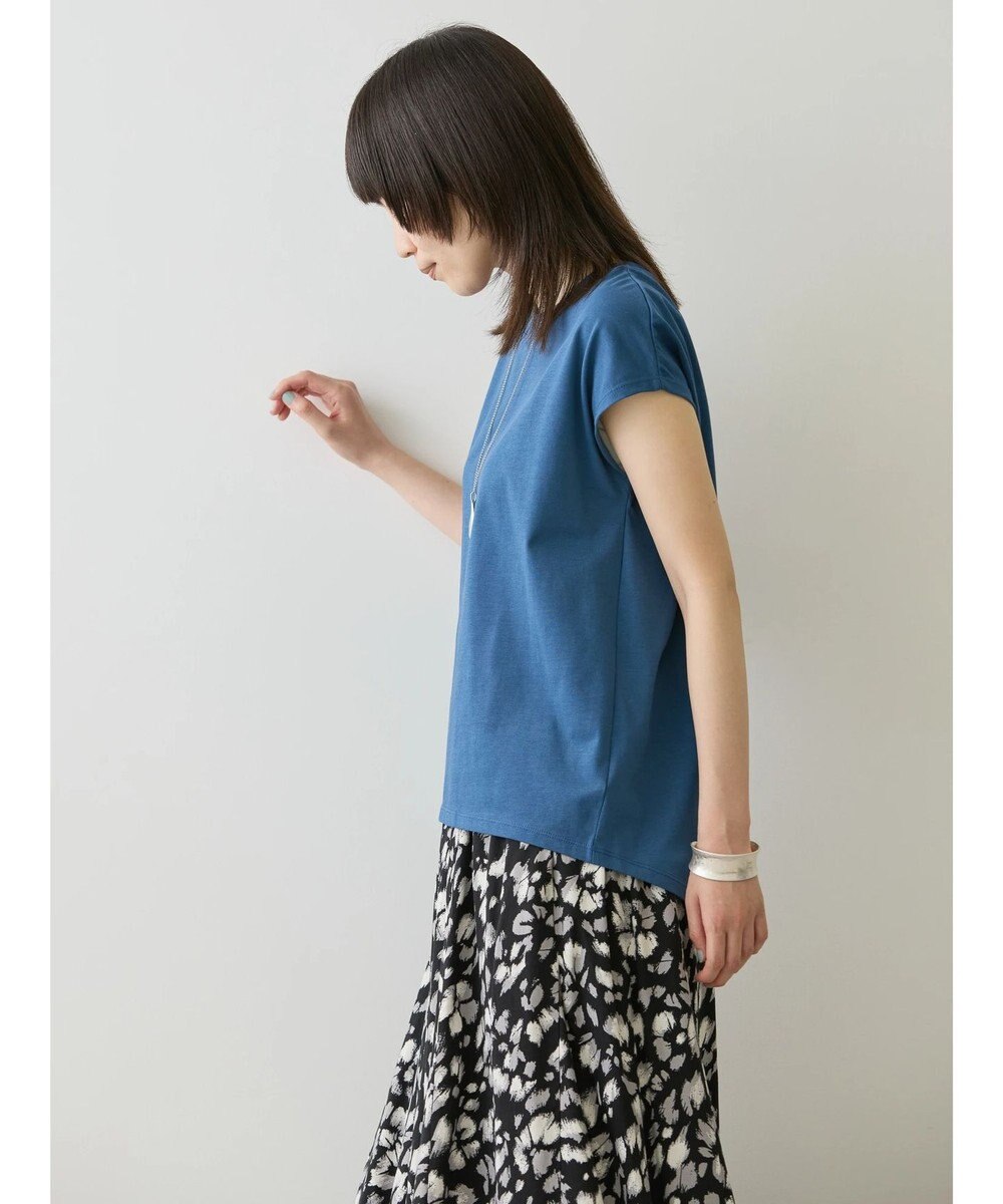 AMERICAN HOLIC 接触冷感フレンチスリーブカットプルオーバー 