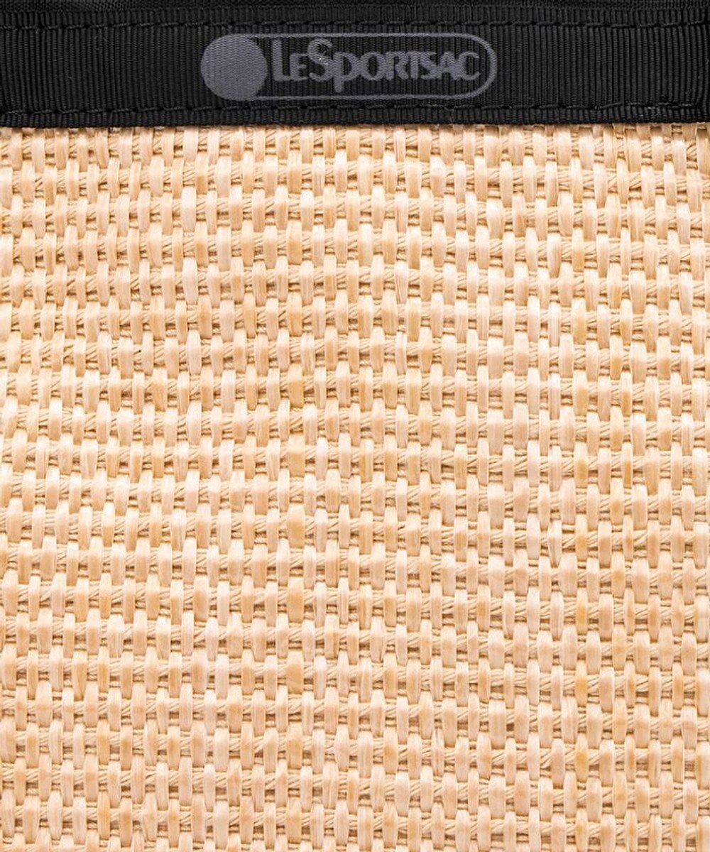 LeSportsac TOP HANDLE CROSSBODY/ブラックラフィア 