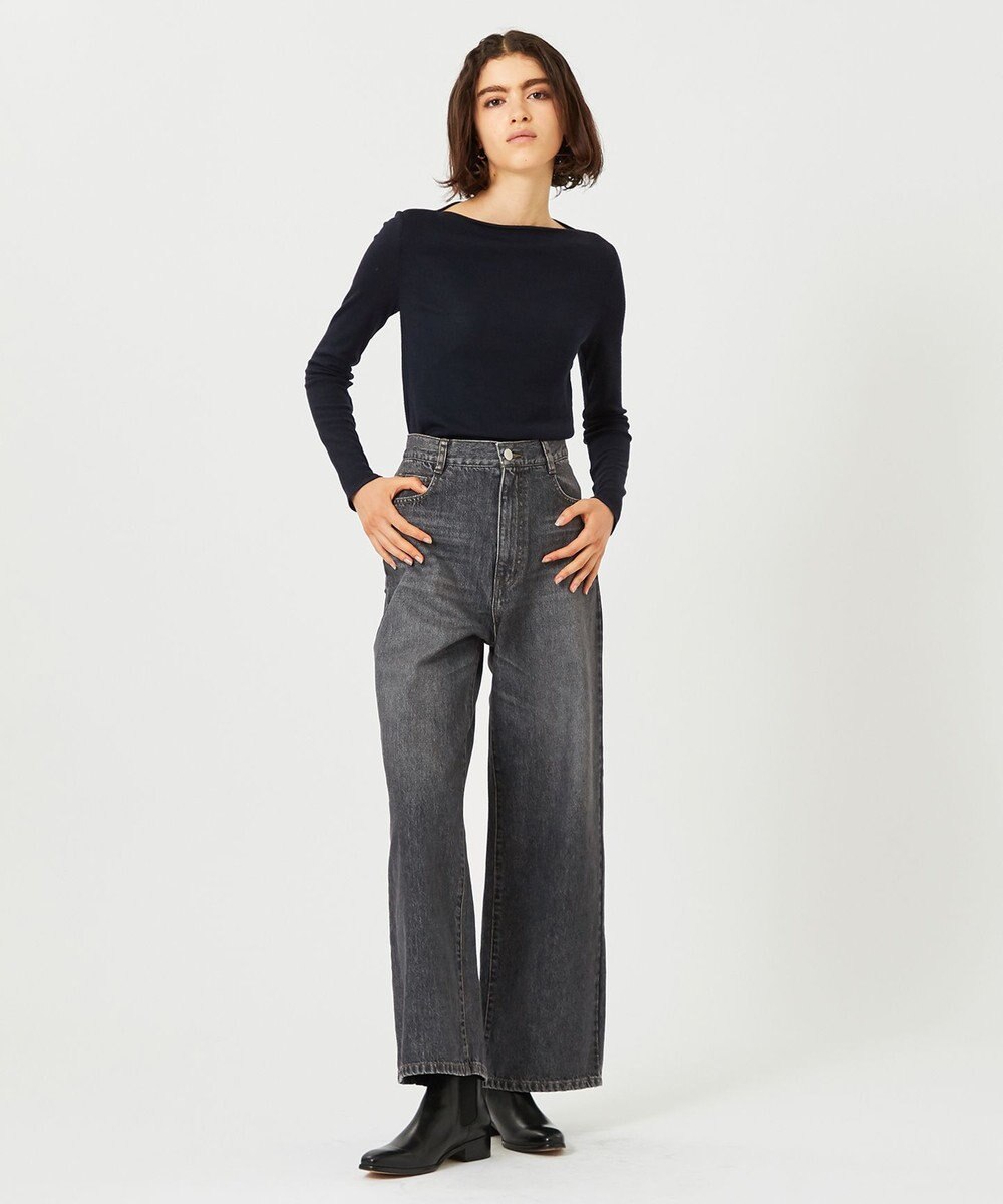 BEIGE， FORD / ボートネックトップス 