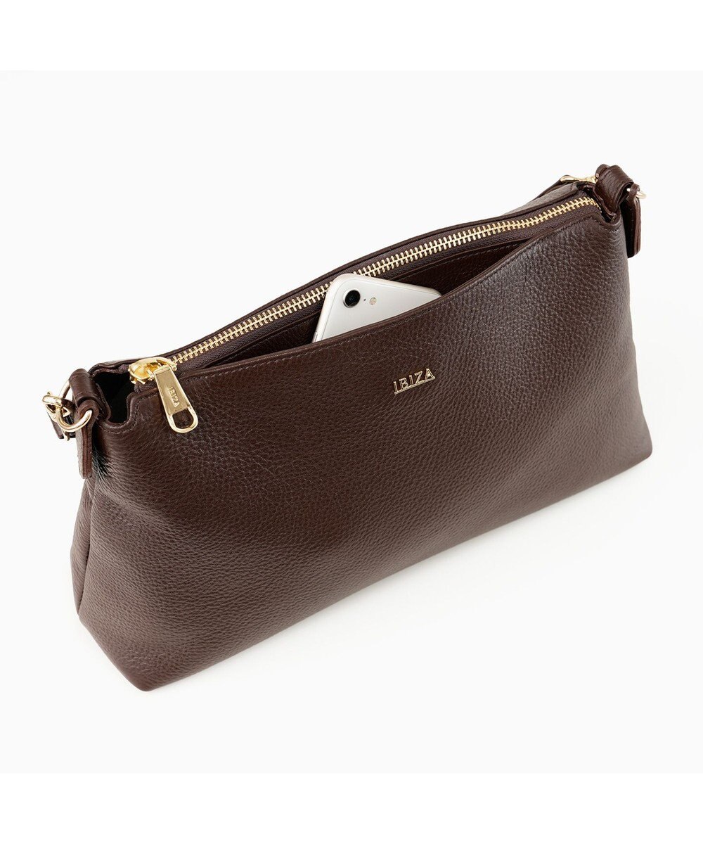 IBIZA アクセソリオ　牛革　ショルダーバッグ 