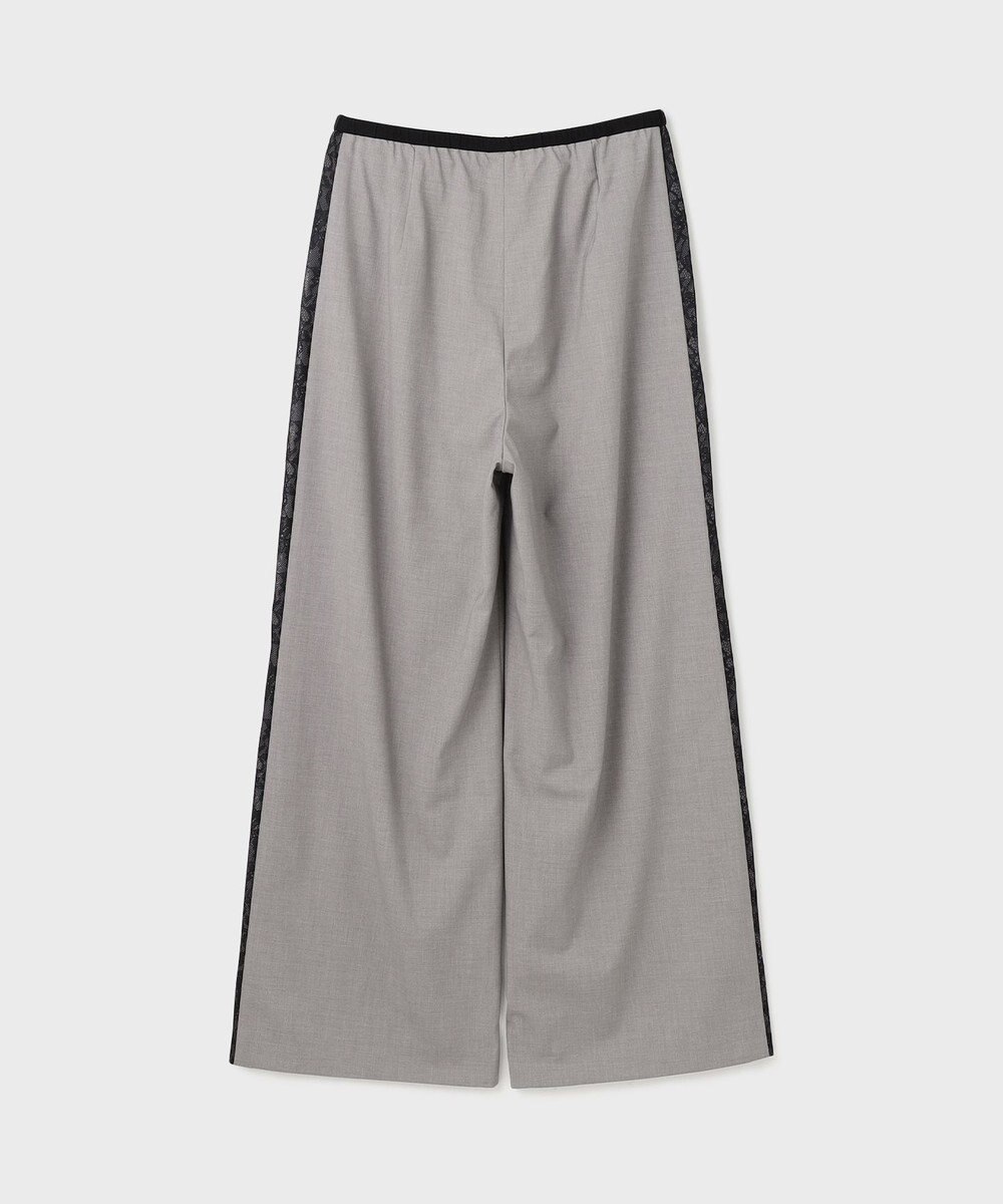 GRACE CONTINENTAL サイドレースイージーパンツ 