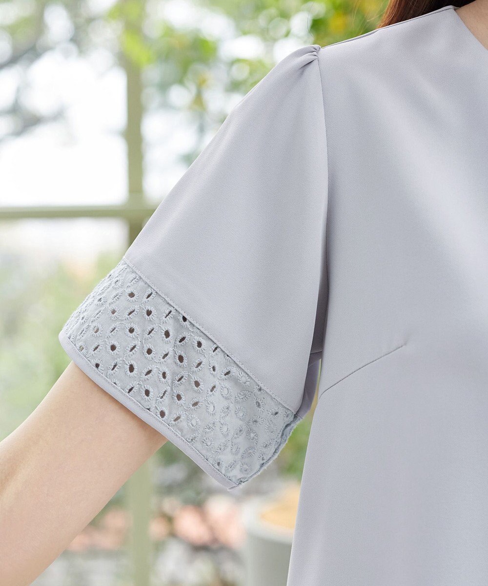 Tiaclasse 裾レース切替チュニック 