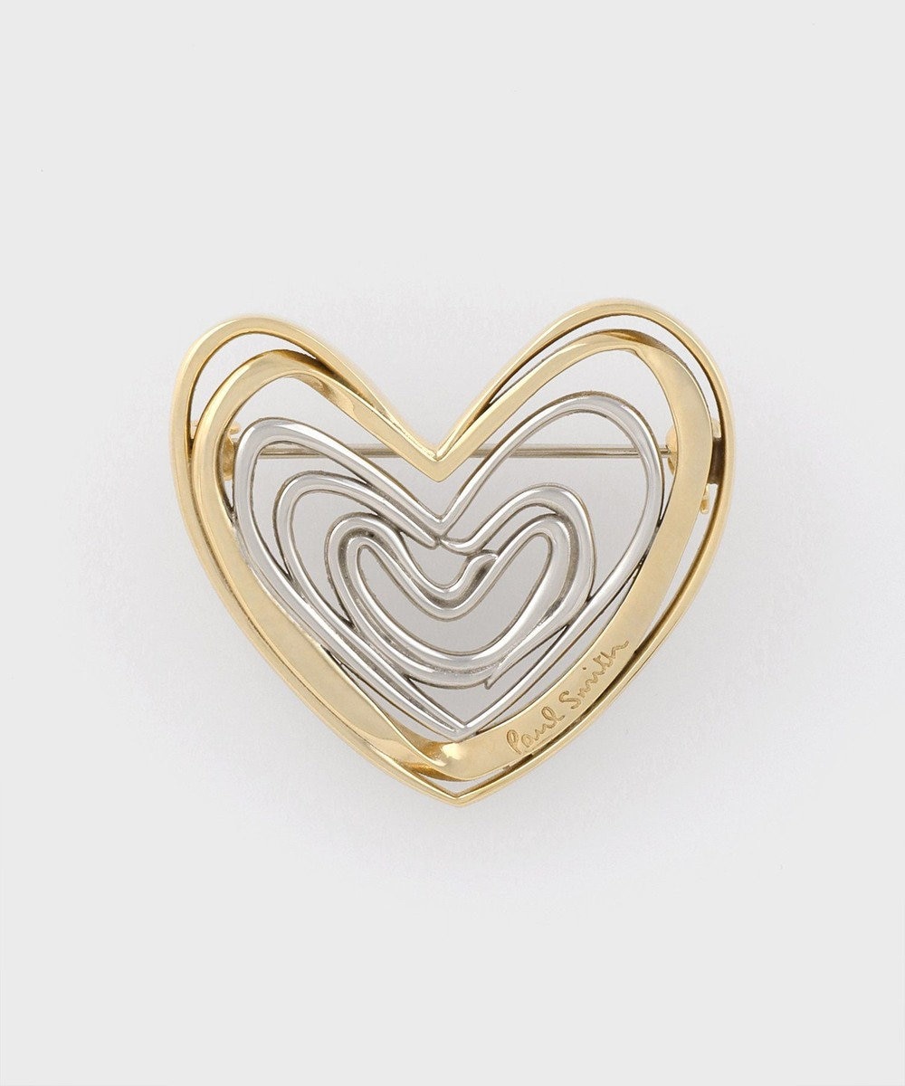 Paul Smith スワールハート ブローチ 