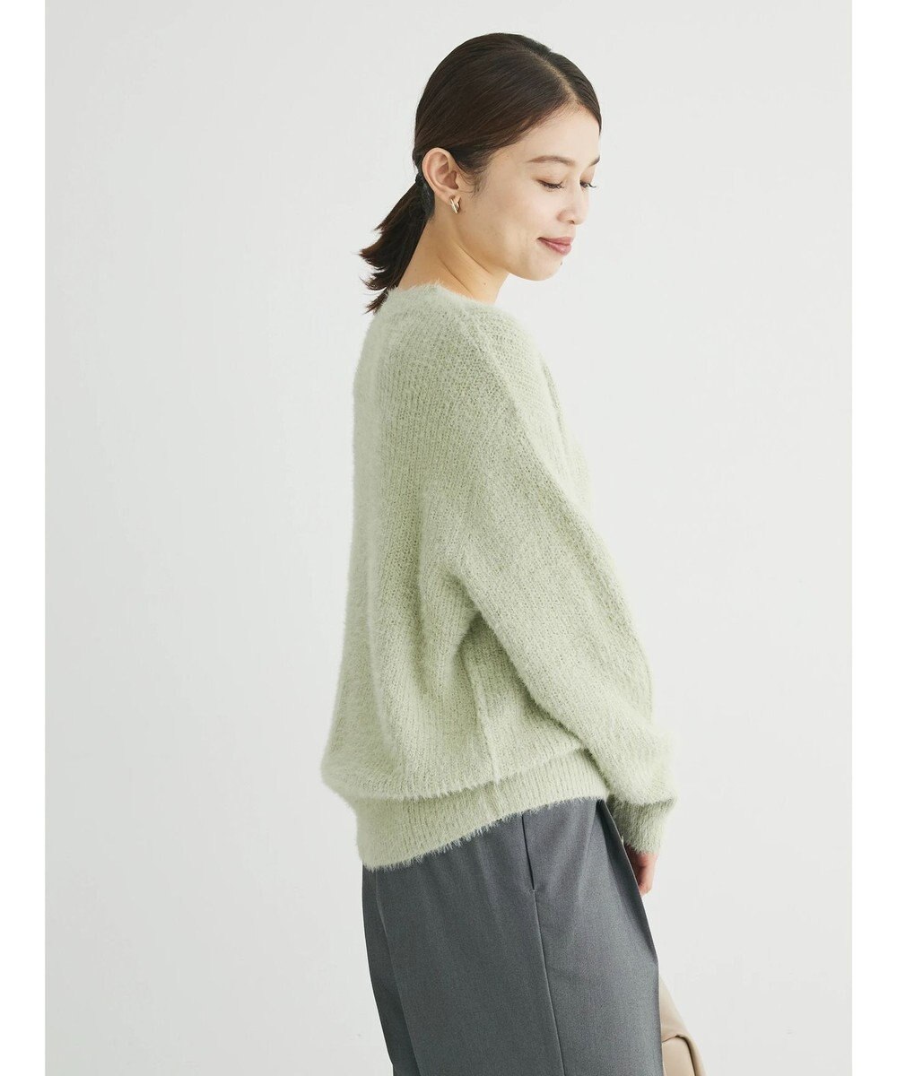Green Parks フェザーＶネックニットプルオーバー 