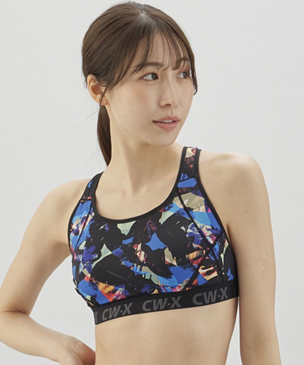CW-X 【WOMEN】 スポーツブラ 5方向 吸汗速乾（前身頃） HTY128 /ワコール 