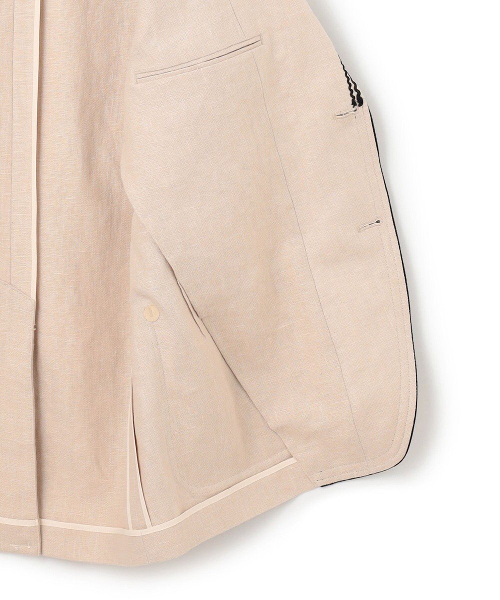 J.PRESS MEN 【J.PRESS ORIGINALS】Linen Basket 2B Club Jacket / Made in Japan 