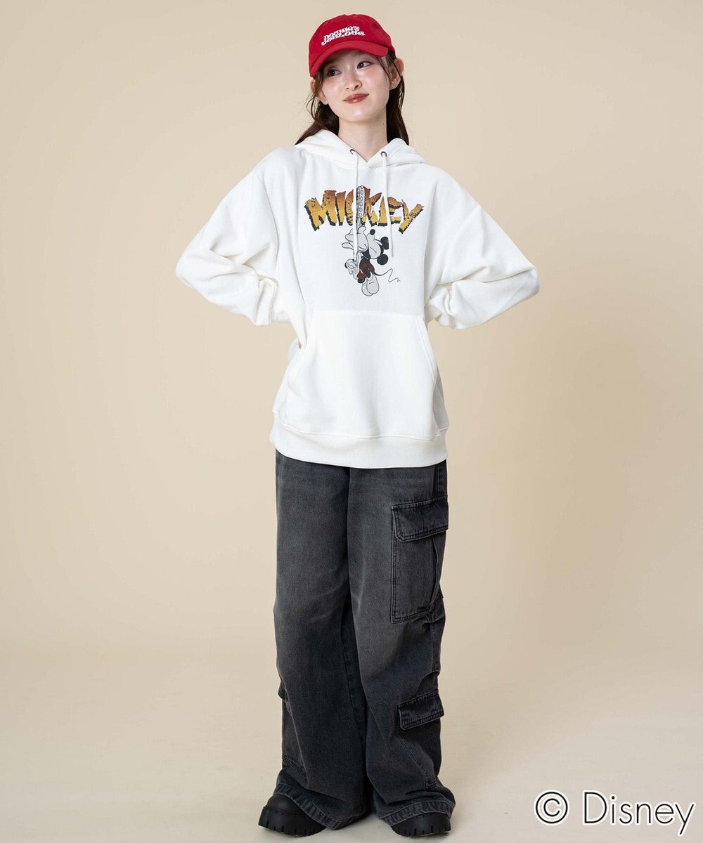 WEGO 【ユニセックス着用ITEM/25年秋冬新作】DISNEYグラフィックプルオーバー 