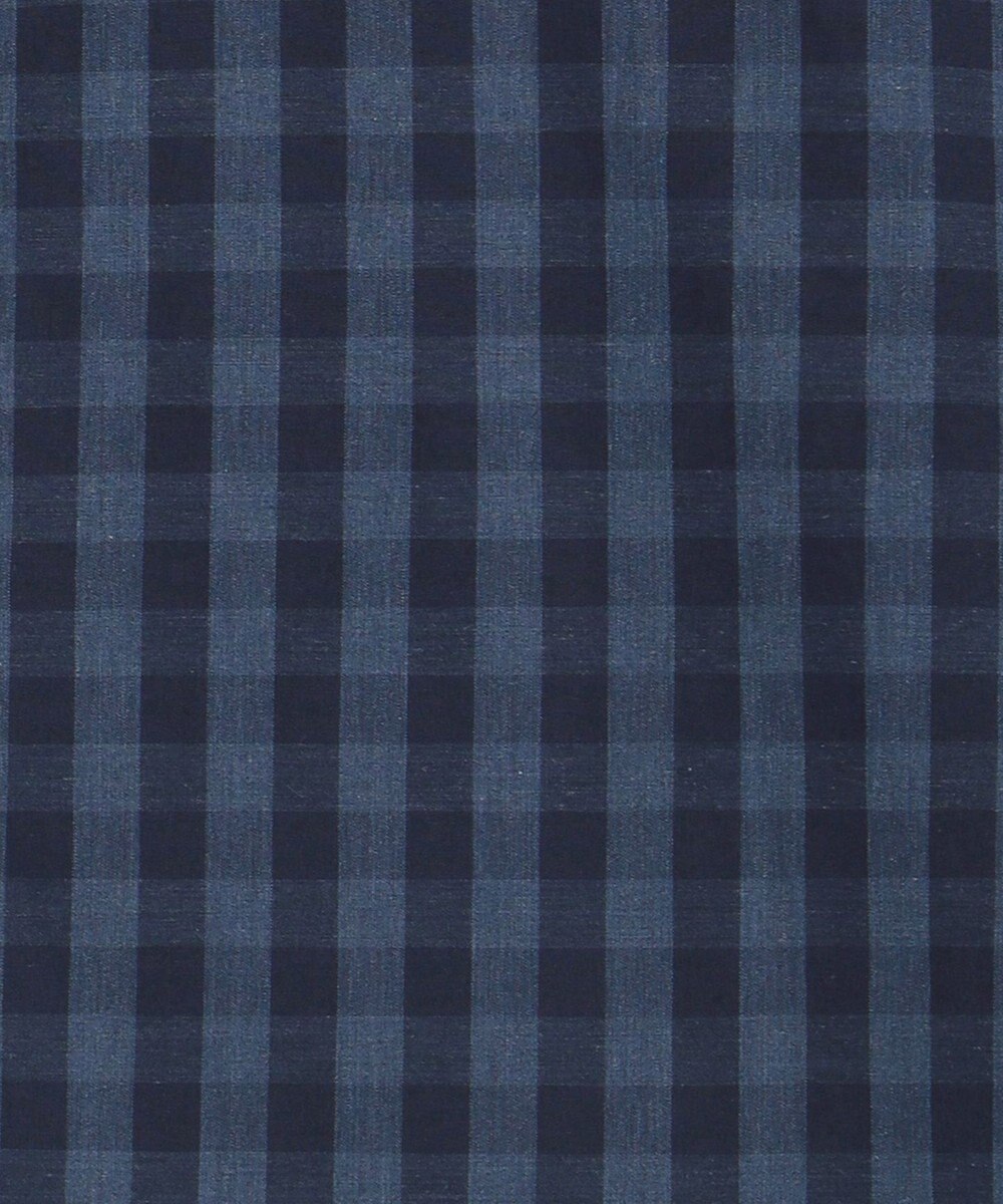 JOSEPH ABBOUD 【綿100％】メランジギンガムチェック シャツ 