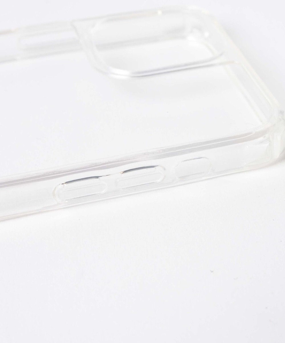 WEGO ストラップホール付きクリアiphoneケース 