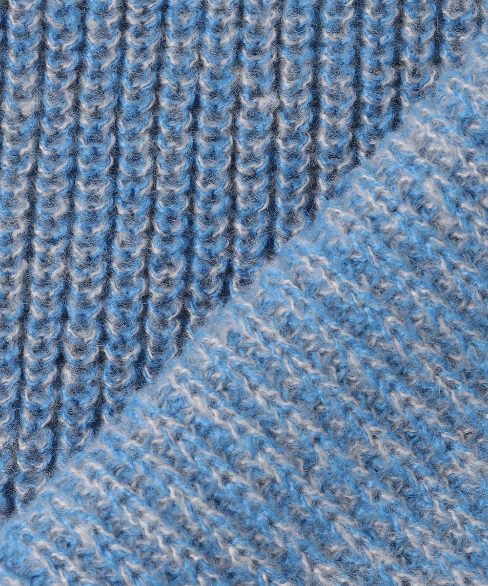 ANY L 【5色展開】バイカラーMIXニット 