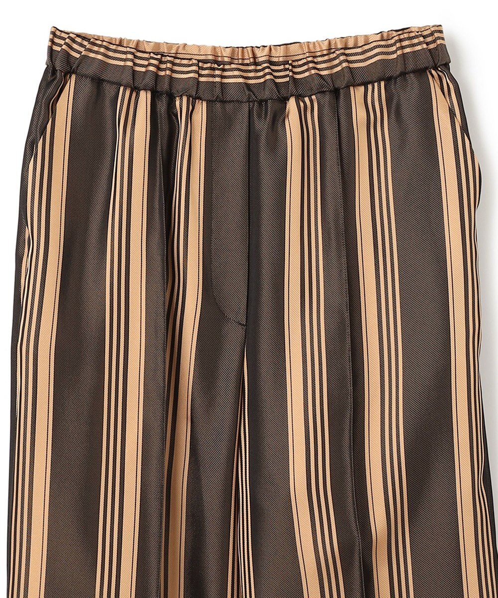 JOSEPH ビッグストライプ　キャロットトラウザーズ 