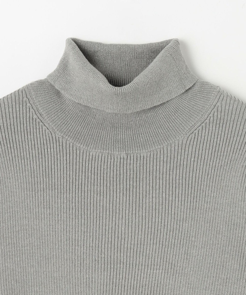 ANY 【洗濯機可】ウォームニットリブタートルネック 
