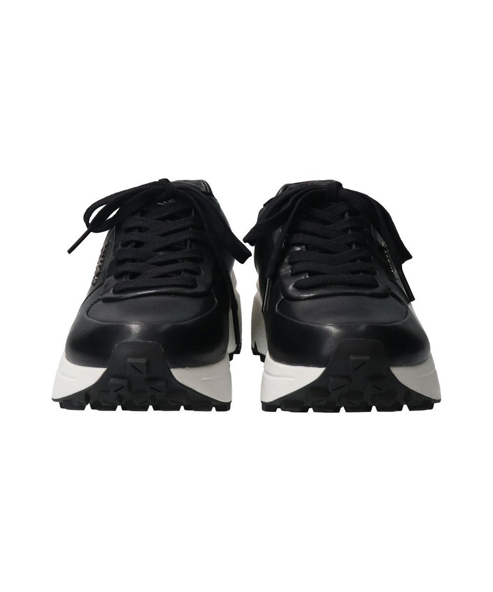 INTER-CHAUSSURES 【BUSSOLA】撥水厚底レースアップスニーカー 