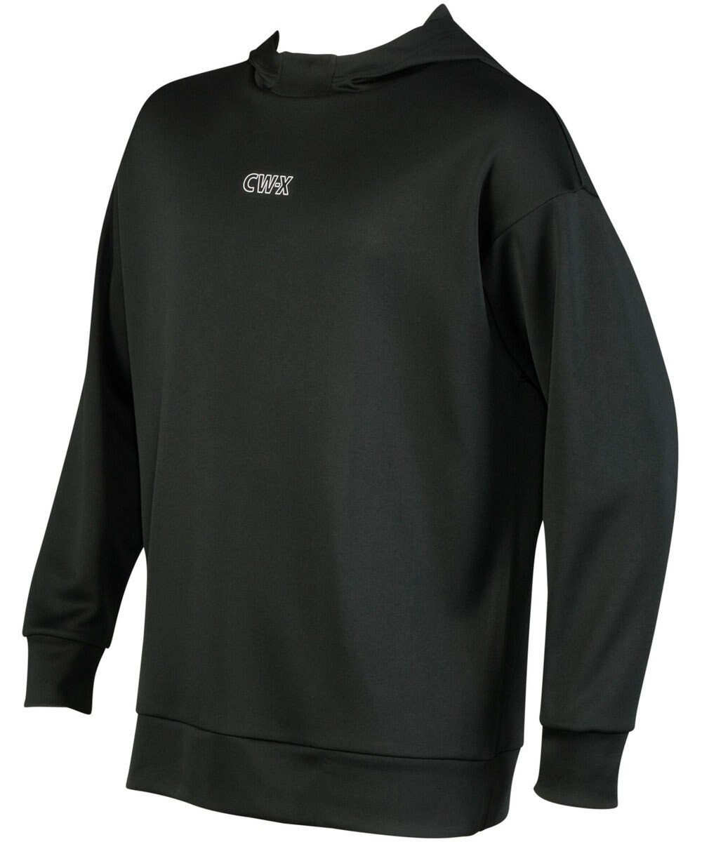 CW-X 【UNISEX】 CW-X 【STYLE FREE】 フードつき スポーツ プルオーバー 長袖 スウェット パーカー トップス ユニセックス DLR189 /ワコール 