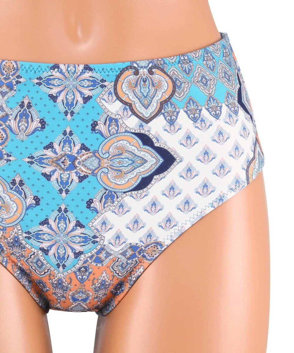 San-ai Resort（三愛水着楽園） ロングパンツセット水着　9M・11L　【Coral veil（コーラルヴェール）】 