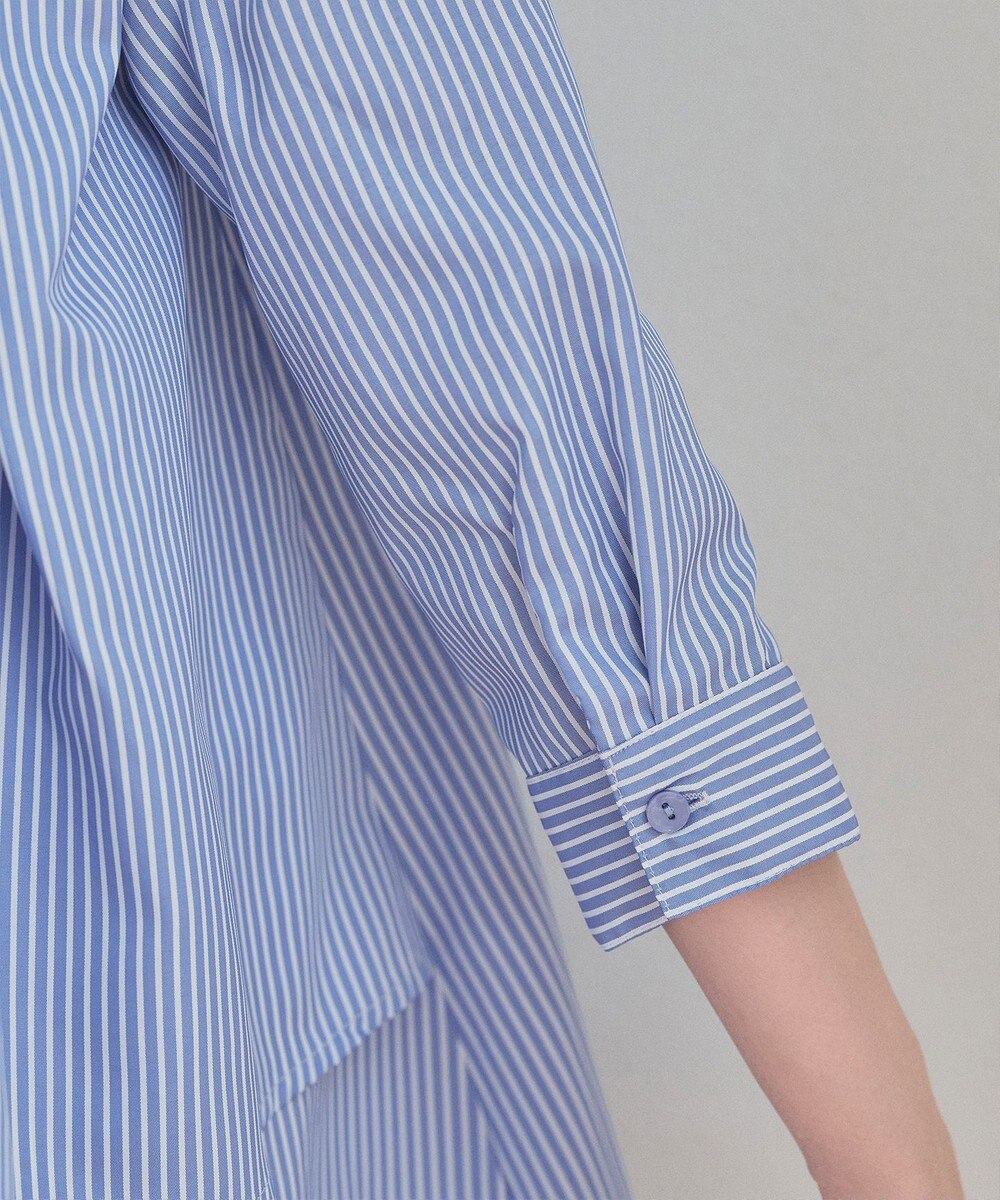 Tiaclasse L 【洗える】バックタックフレアチュニック 