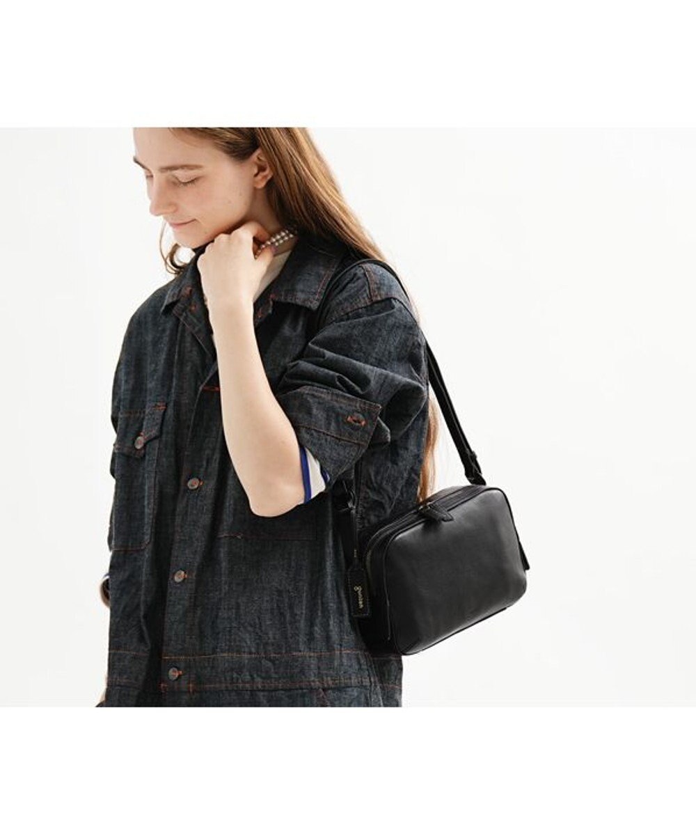 genten トスカ BOX型ミニショルダーバッグ 