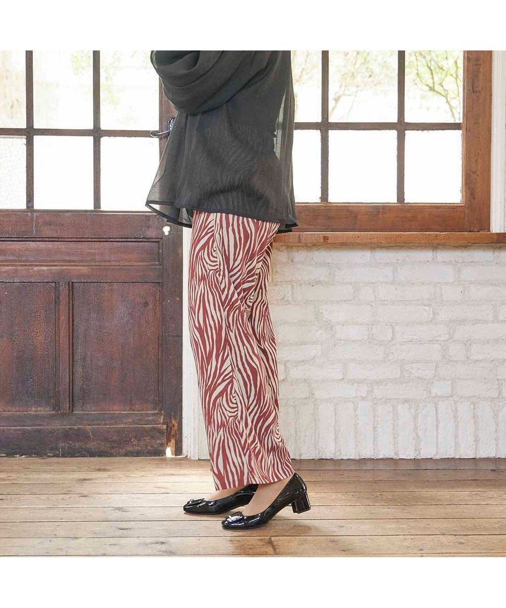 MODE ET JACOMO <MODE ET JACOMO>【レイン対応】バックルモチーフスクエアトゥパンプス 