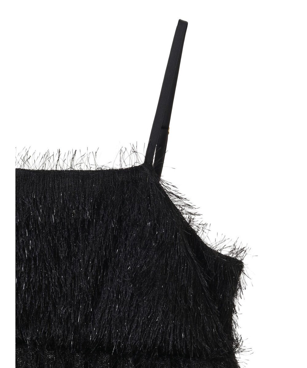 Green Parks ラメフリンジカットキャミソールビスチェ 