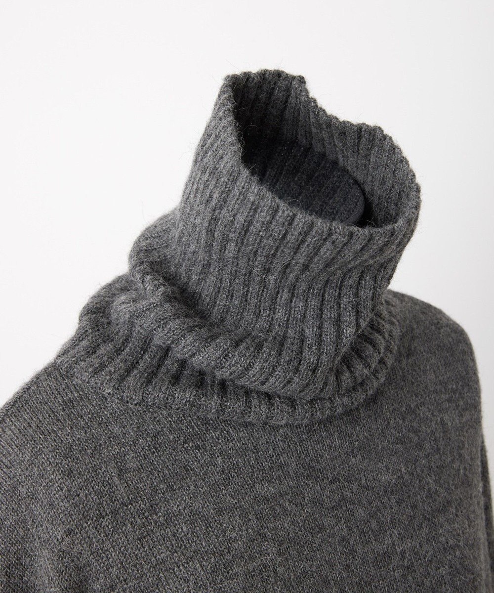 TOQUE 〈大草直子さんアドバイザー〉【天然素材】ベビーアルパカ ハイネックニット 