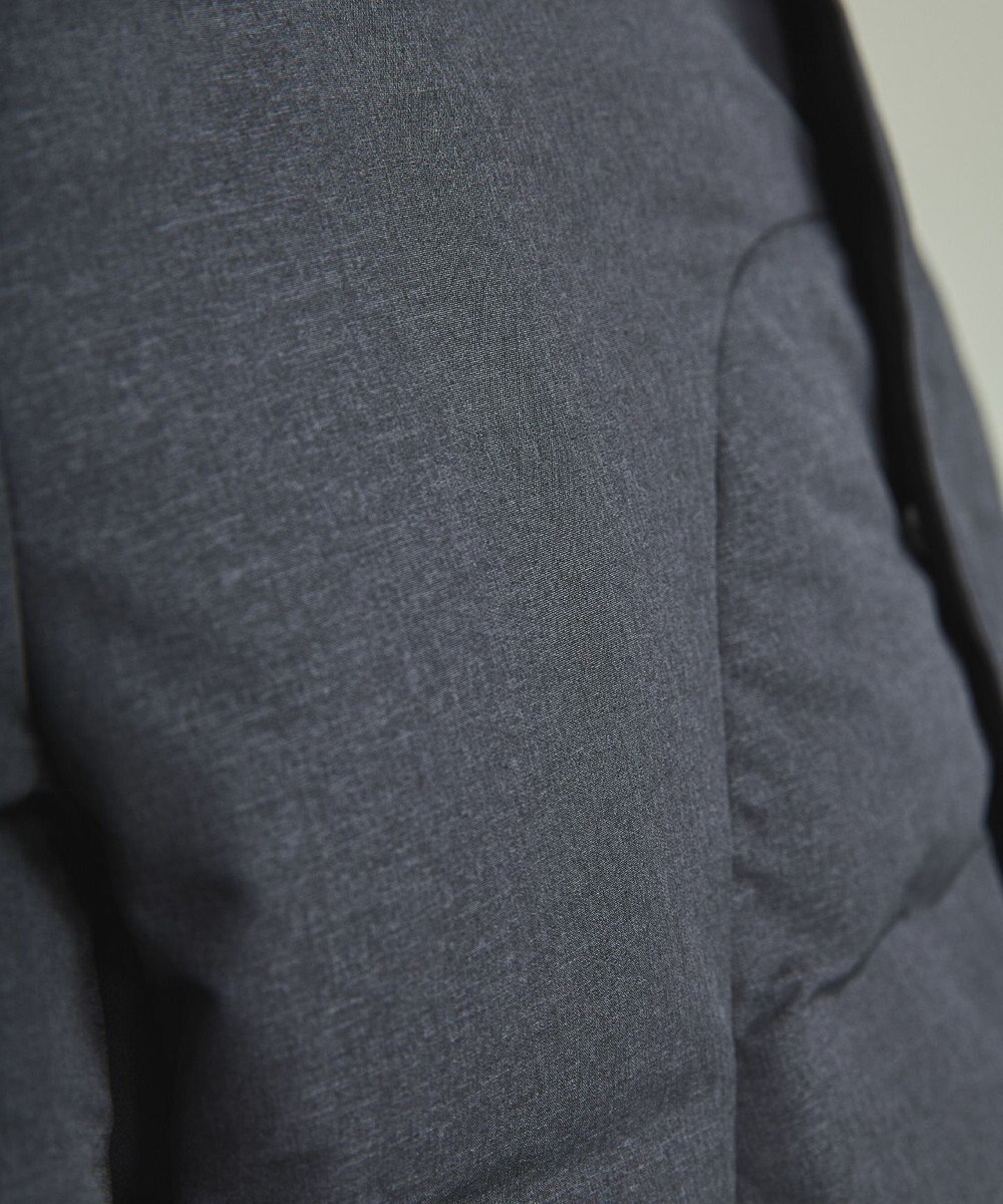 GOTAIRIKU 【仕事で着用可】MINOTECH メランジラミネート ダウンコート(23年モデル) 