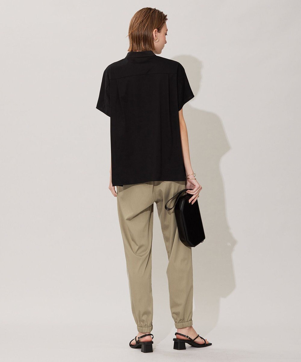 ICB L 【洗える】 タイプライタージャージーコンビ プルオーバー 