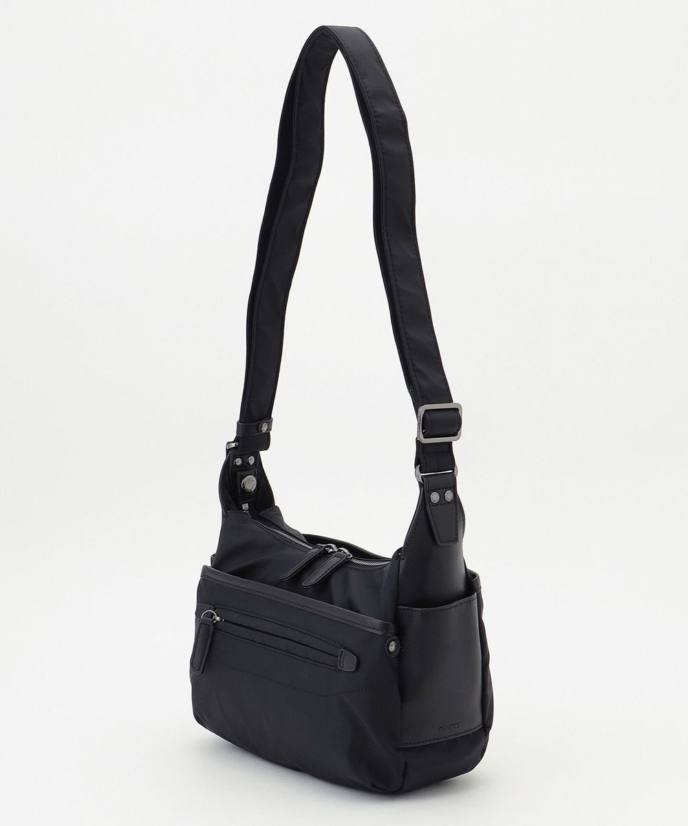 Y'SACCS 【ナイロンタフタ×リサイクルレザー】デイリーポシェット 