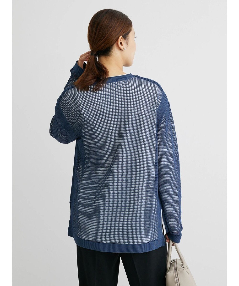 Green Parks ＳＥＴ２点ロンＴ＋メッシュニットプルオーバー 