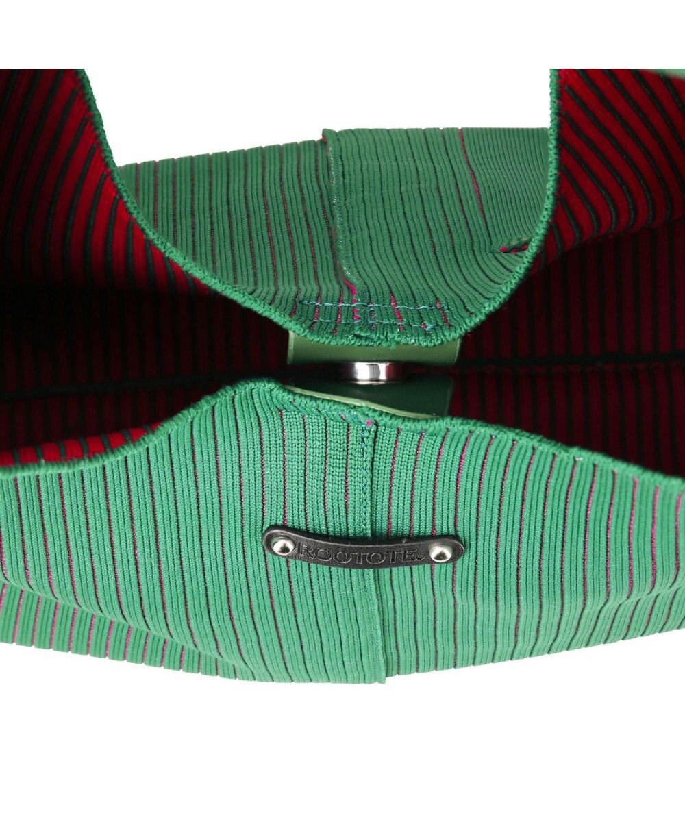 ROOTOTE 1061【ラメ糸ミックス-A4収納】LT.ラウンド.グリンプス.ニット-A 