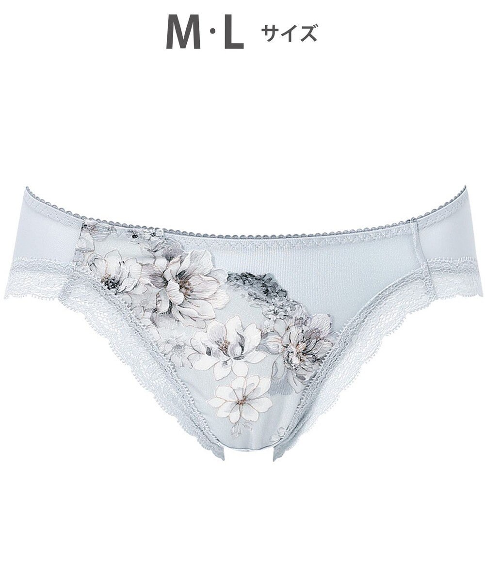 WACOAL ショーツ 【リボンブラ 脇すっきり】 BXB443とペア はきこみ丈あさめ やわらかく伸びる(バック) レディース PXB143 /ワコール 