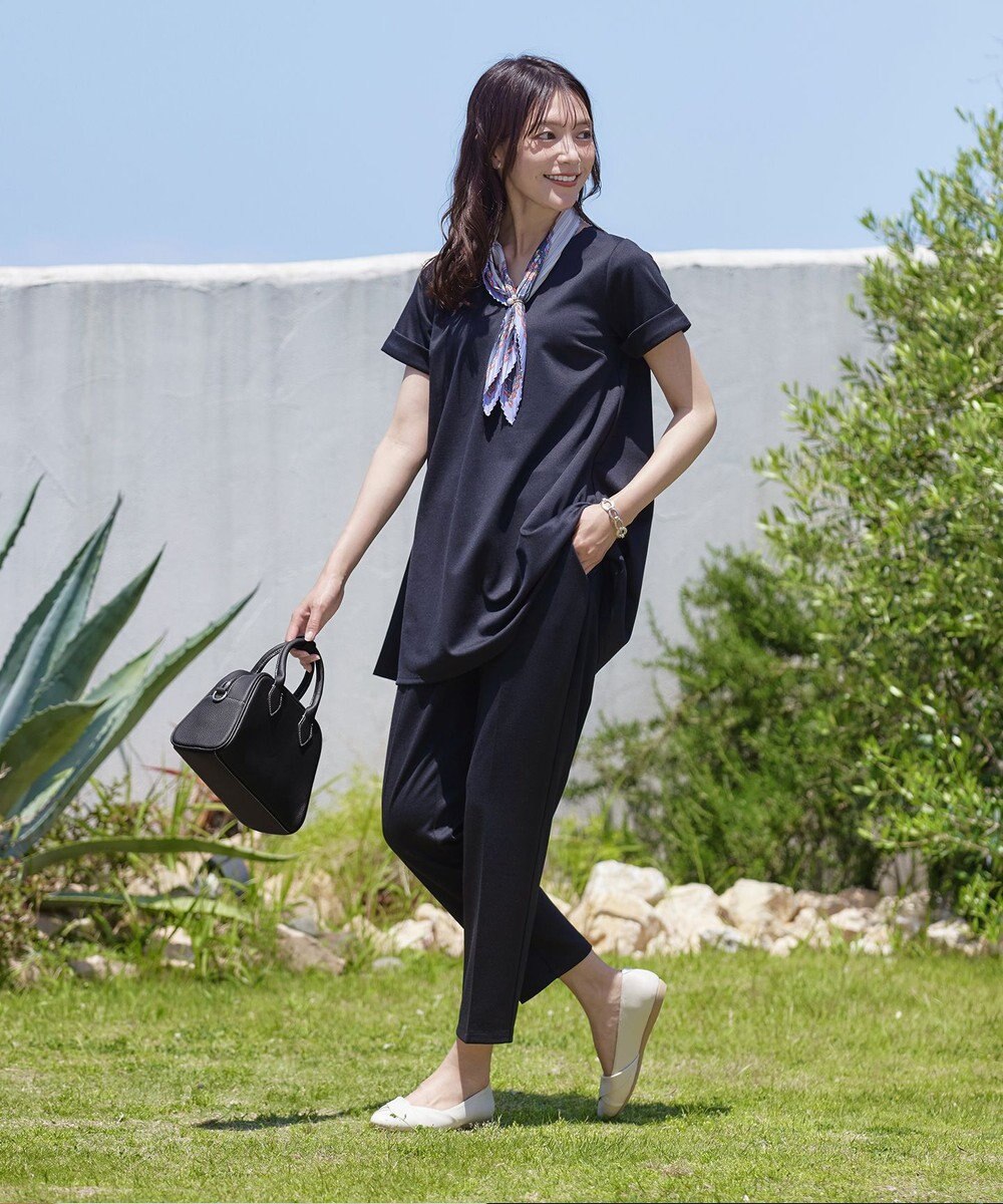 Tiaclasse 【本革】2WAYステッチハンドバッグ 