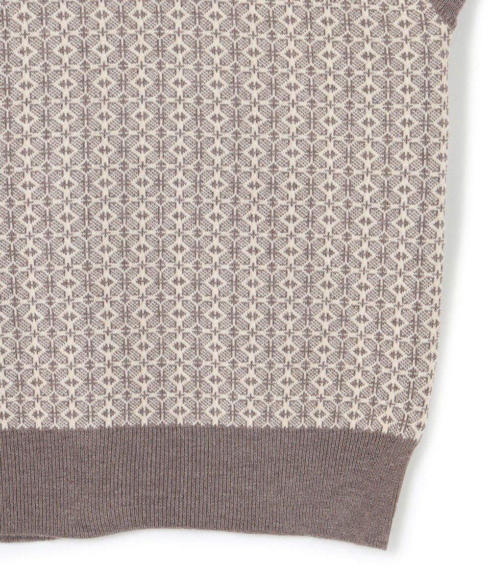 J.PRESS YORK STREET 【WOMEN】ANTI PILLING  JACQUARD ベスト 