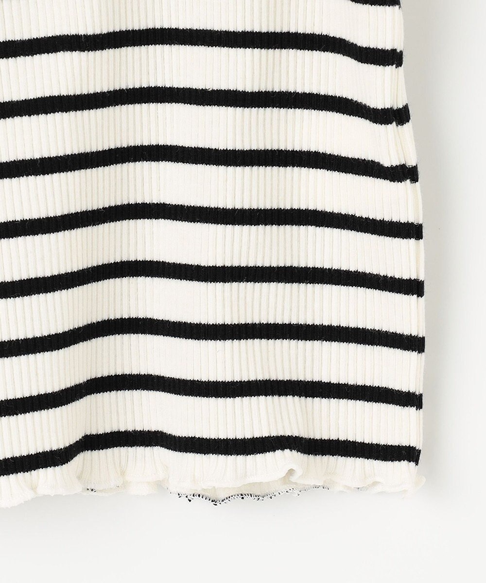 ANY KIDS テレコハイネック長袖Tシャツ 