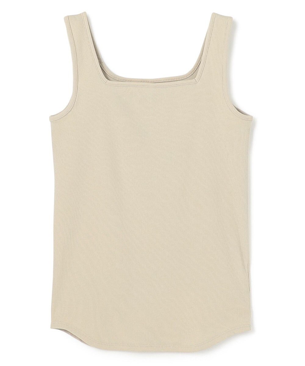 UNFILO 【新色登場】スクエアテレコタンクトップ 