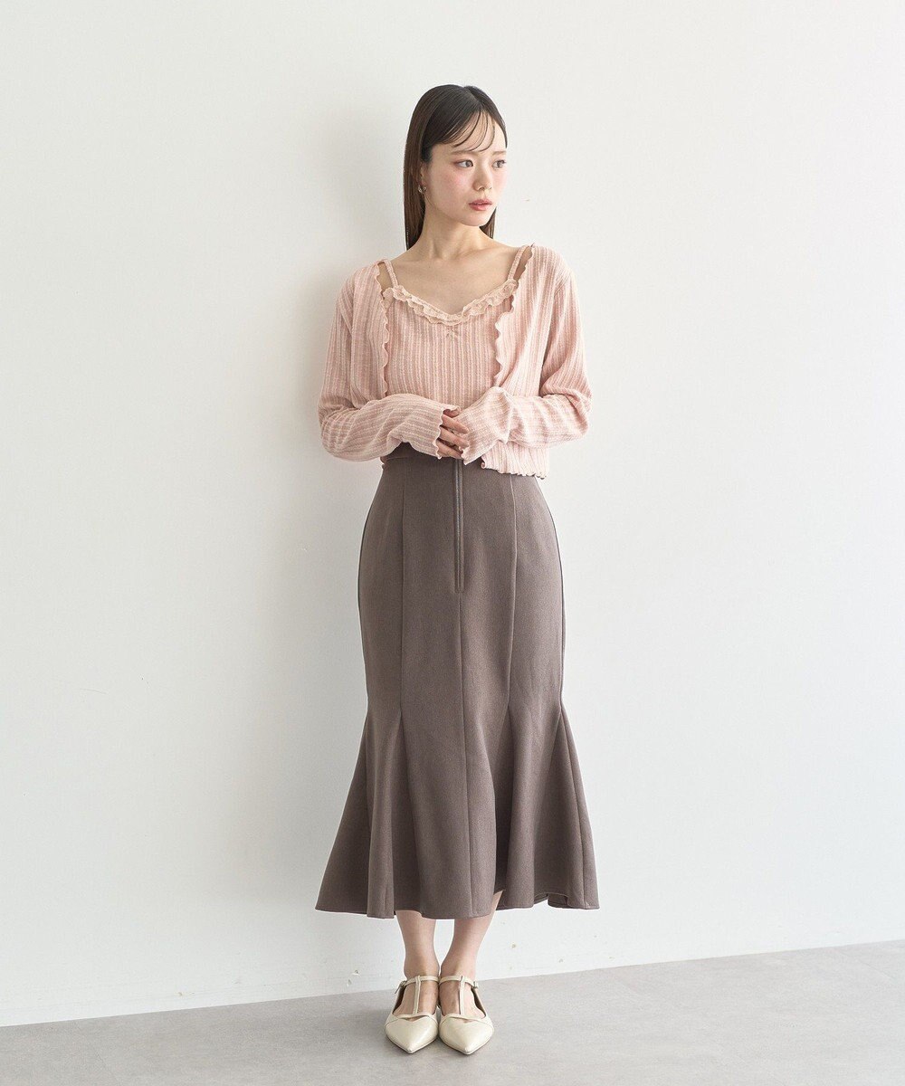 earth music&ecology 【2点セット】ＳＥＴ２点メローボレロ＋フリルキャミソール 