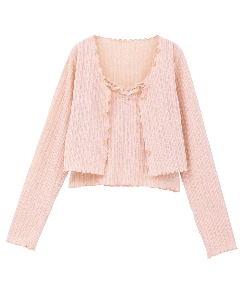 earth music&ecology 【2点セット】ＳＥＴ２点メローボレロ＋フリルキャミソール 