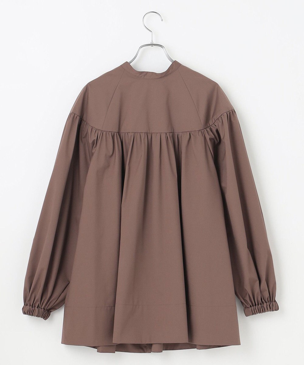 #Newans 【アイロンいらず】バストカットギャザーブラウス 