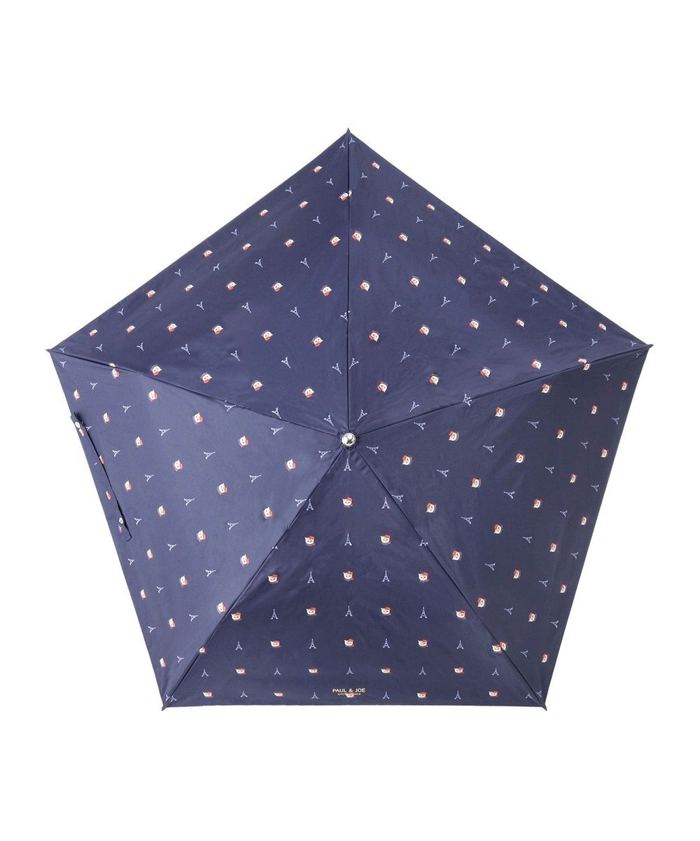 軽量】PAUL & JOE 晴雨兼用日傘 折りたたみ傘 ヌネットインパリス 一級 
