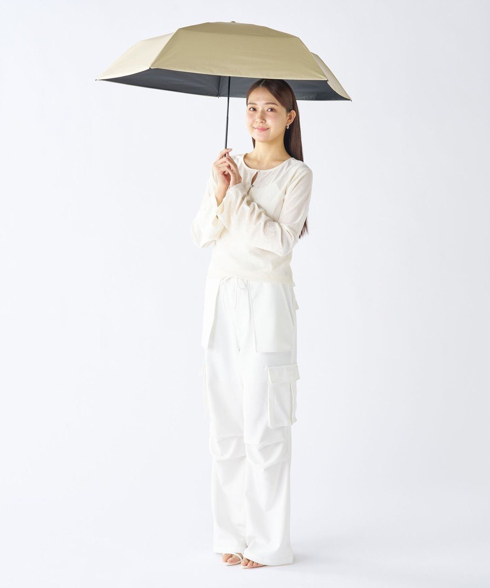 MOONBAT 【遮光100％/超軽量】マジで軽い傘 晴雨兼用 折りたたみ日傘 55cm マジカルテックプロテクション 